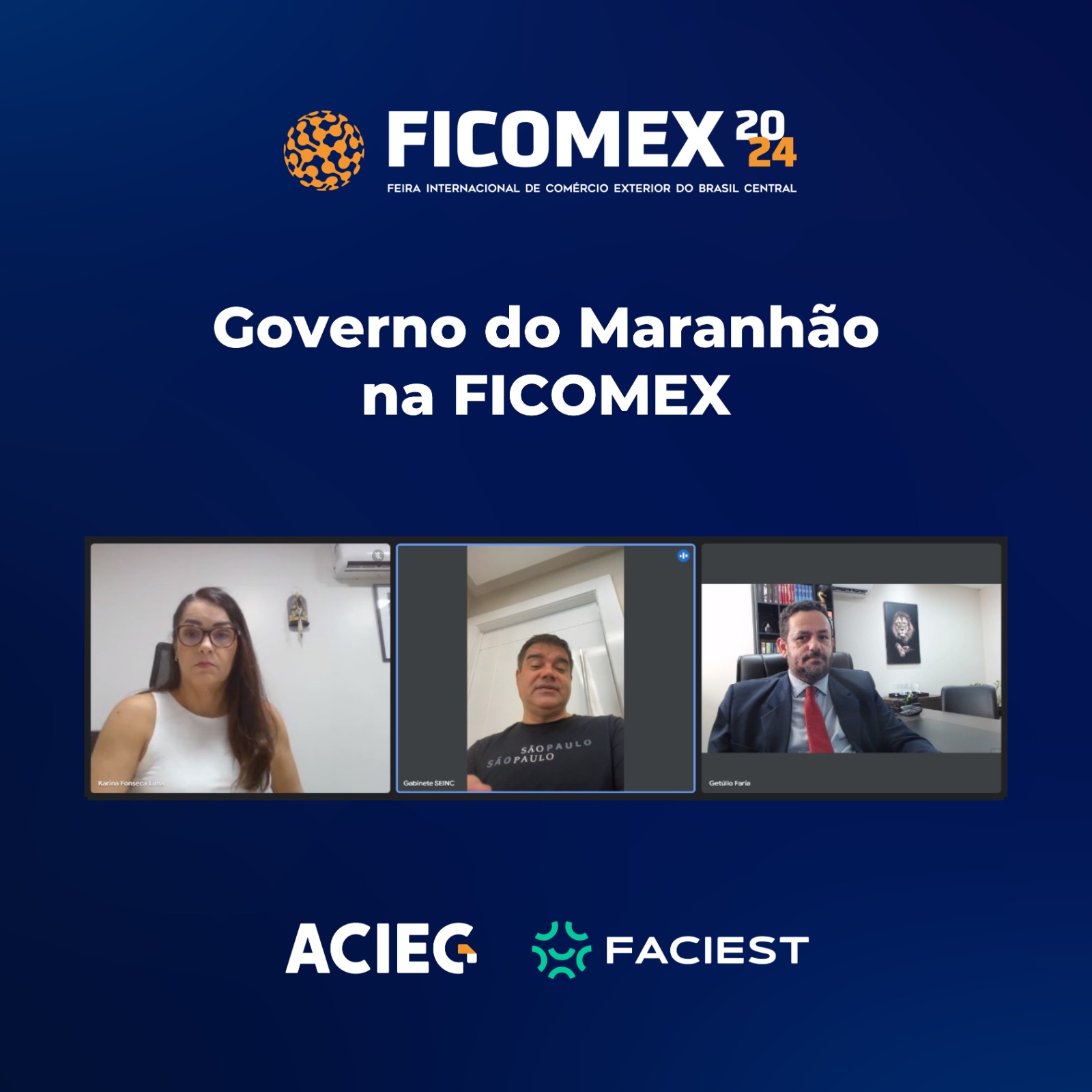 Você está visualizando atualmente Governo do Maranhão na FICOMEX 2024