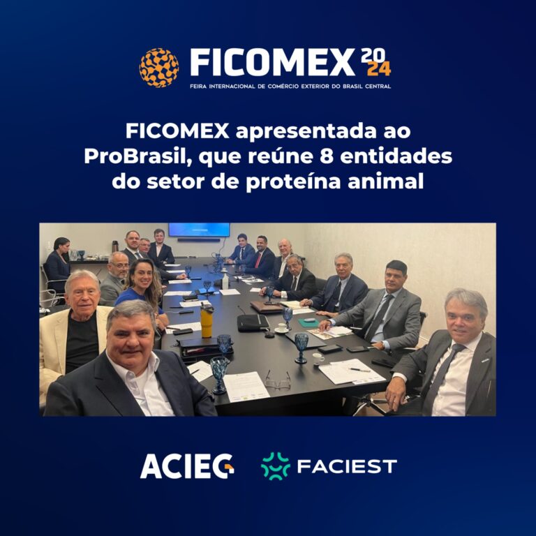 Leia mais sobre o artigo A FICOMEX 2024 foi apresentada ao ProBrasil, que reúne 8 entidades do setor de proteína animal