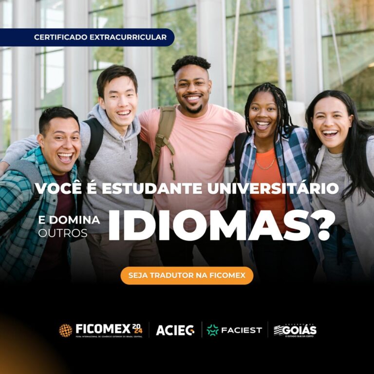 Leia mais sobre o artigo Ficomex recebe inscrições de estudantes para aturarem como tradutores em agosto